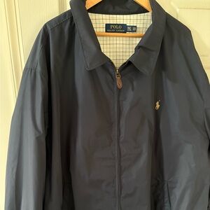 Navy Ralph Lauren Polo Jacket size 3XLT
